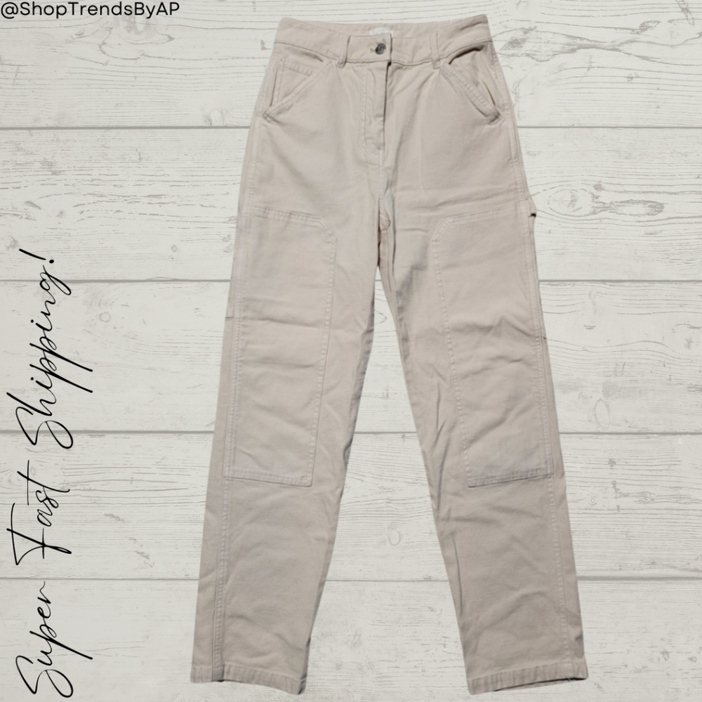 Aritzia Wilfred Free Straight Leg Cargo Pants